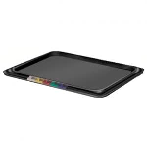 Крышка для гастроемкости GN1/2 полипропилен черный Restola 422100913