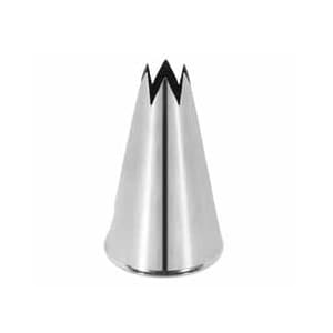 Насадка на кондитерский мешок D 0.8см h 5см ЗВЕЗДА нерж.сталь THERMOHAUSER 30001.62061