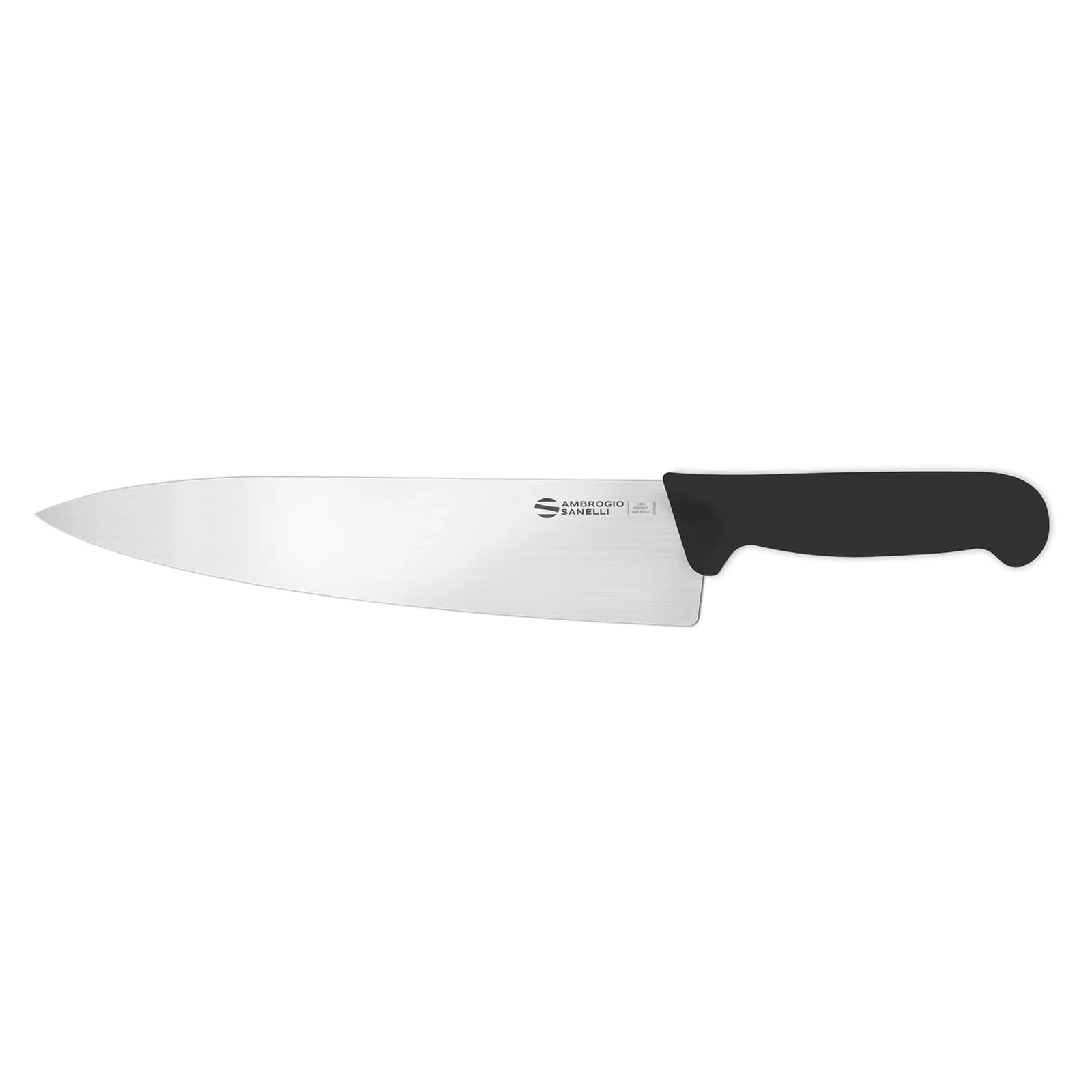 Нож Sanelli Ambrogio серии Supra, SC49026B, кухонный 260 х 57 мм, черный