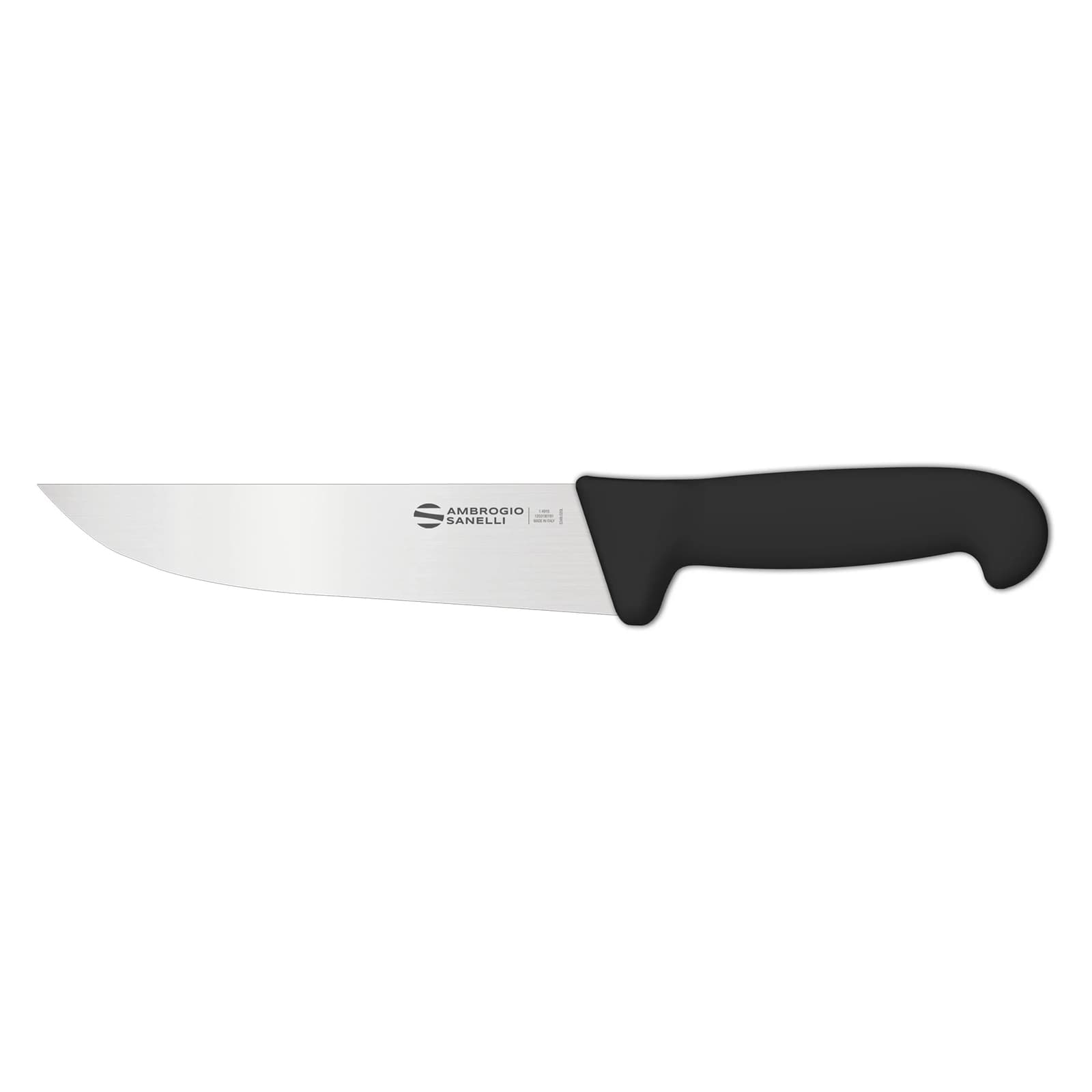 Нож Sanelli Ambrogio серии Supra, SM09018B, для мяса 180 х 37 мм, черный