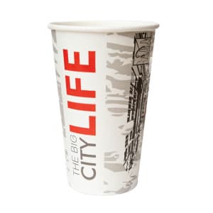 Стакан бумажный для горячих напитков Big City Life 400мл