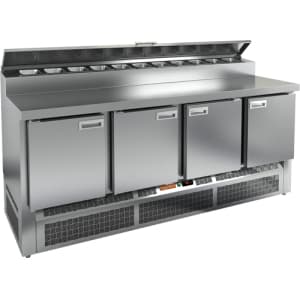 Стол для пиццы HICOLD PZE2-1111/GN (1/6Н)