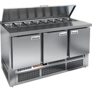 Стол для салатов HICOLD SLE1-111GN (1/3) КРЫШКА